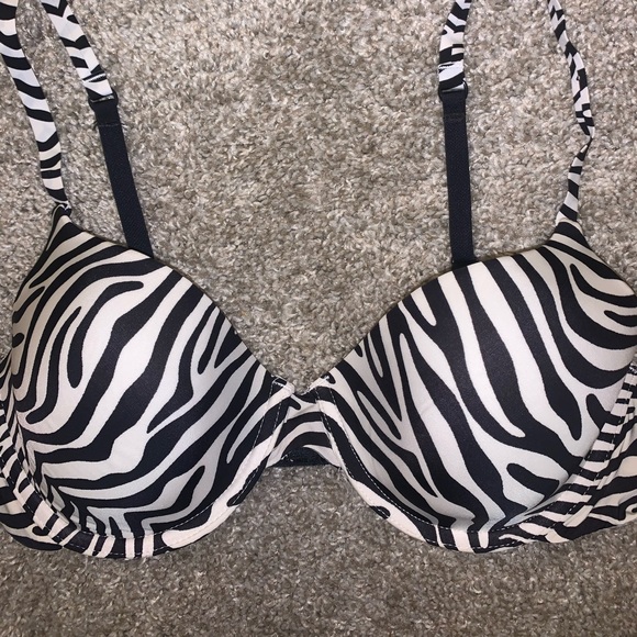 Gilligan & Omalley Zebra Print bra size 36B - Picture 5 of 8